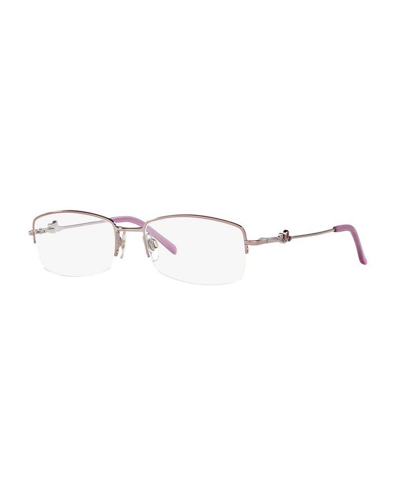 SF2553 Women's Square Eyeglasses Pink $13.70 Womens