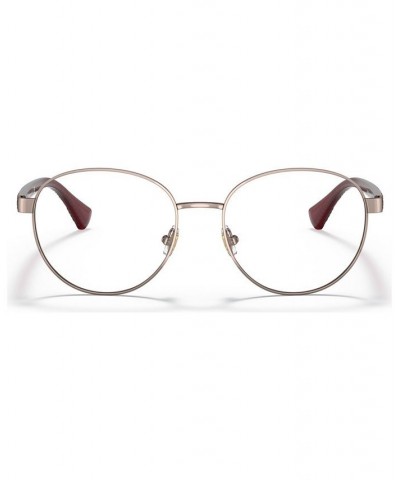 Women's Round Eyeglasses RA6050 Shiny Rose Gold-Tone $24.86 Womens