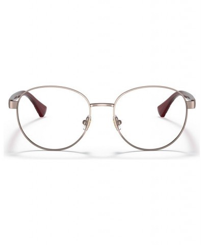 Women's Round Eyeglasses RA6050 Shiny Rose Gold-Tone $24.86 Womens