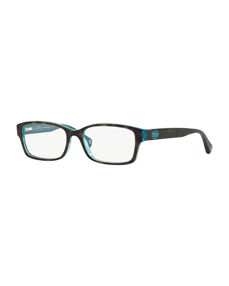 HC6040 Women's Rectangle Eyeglasses Dark Torto $43.89 Womens