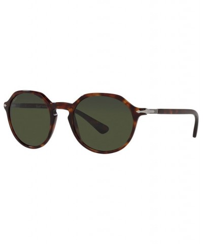 Unisex Sunglasses PO3255S 51 Blue $84.97 Unisex