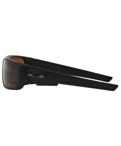 Men's Rectangle Sunglasses OO9239 60 Crankshaft Black $22.72 Mens