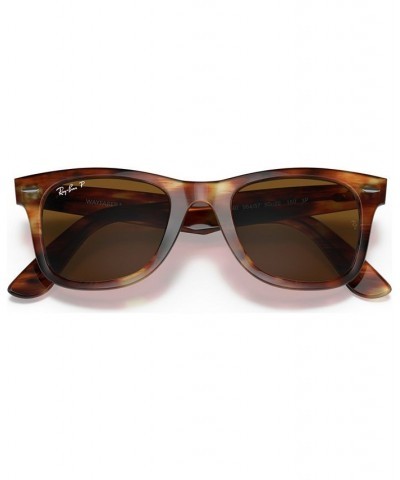 Polarized Sunglasses RB2140 ORIGINAL WAYFARER TORTOISE/BROWN POLAR $48.99 Unisex