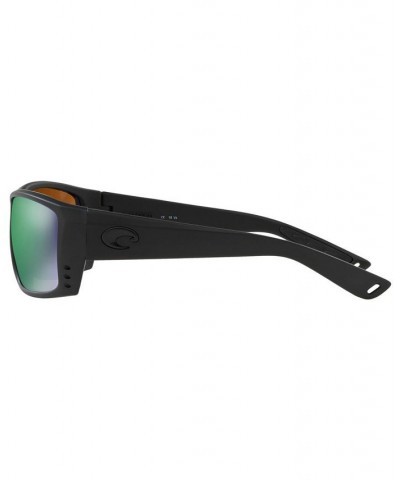 Polarized Sunglasses CAT CAY POLARIZED 61 BLACK BLACK/GREEN MIR POL $47.69 Unisex