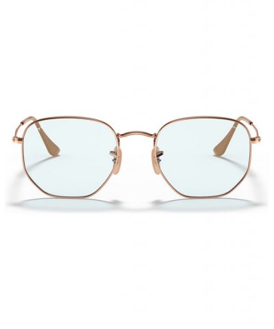 Sunglasses RB3548N HEXAGONAL EVOLVE COPPER / EVOLVE LIGHT BLUE $18.91 Unisex