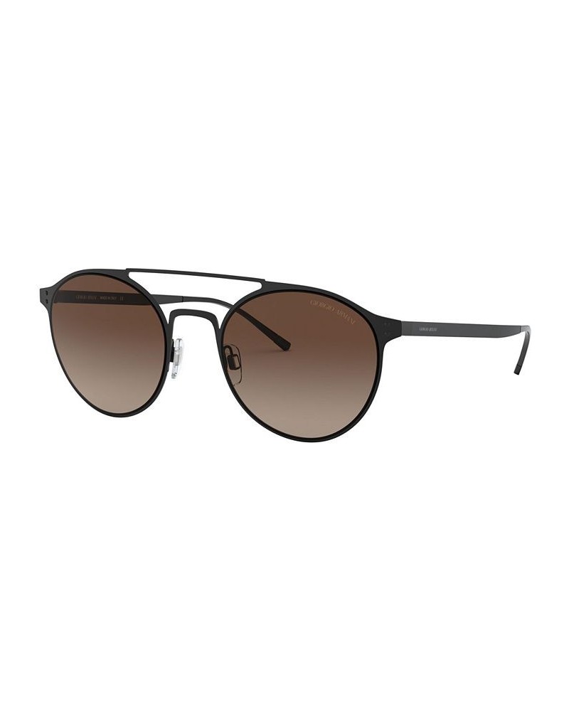 Sunglasses AR6089 54 MATTE BLACK/BROWN GRADIENT $23.63 Unisex