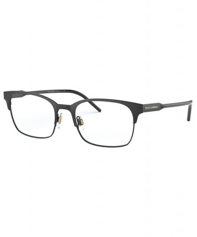 Dolce & Gabbana DG1330 Men's Rectangle Eyeglasses Matte Black $72.00 Mens