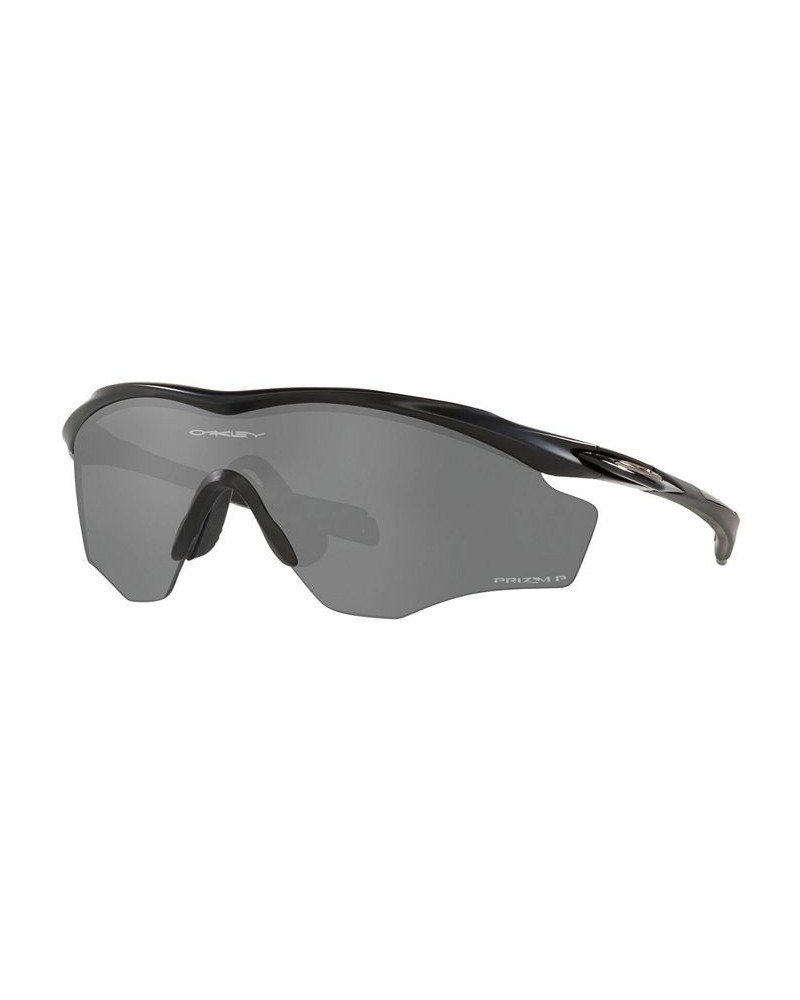 Men's Frame XL Polarized Sunglasses OO9343 45 M2 MATTE BLACK/PRIZM BLACK POLARIZED $40.28 Mens