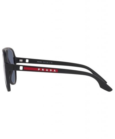 Men's Sunglasses 59 Black Rubber $93.24 Mens