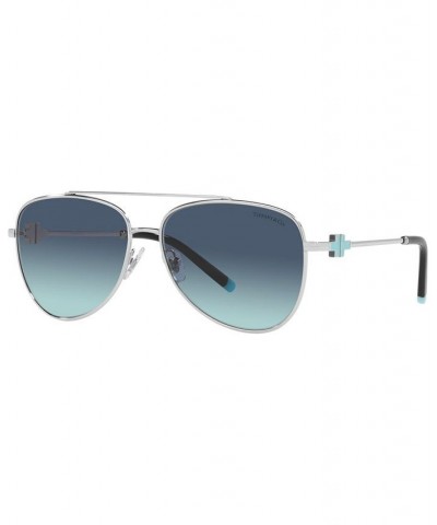 Women's Sunglasses TF3080 59 Silver-Tone $104.22 Womens