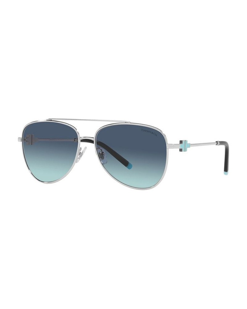 Women's Sunglasses TF3080 59 Silver-Tone $104.22 Womens