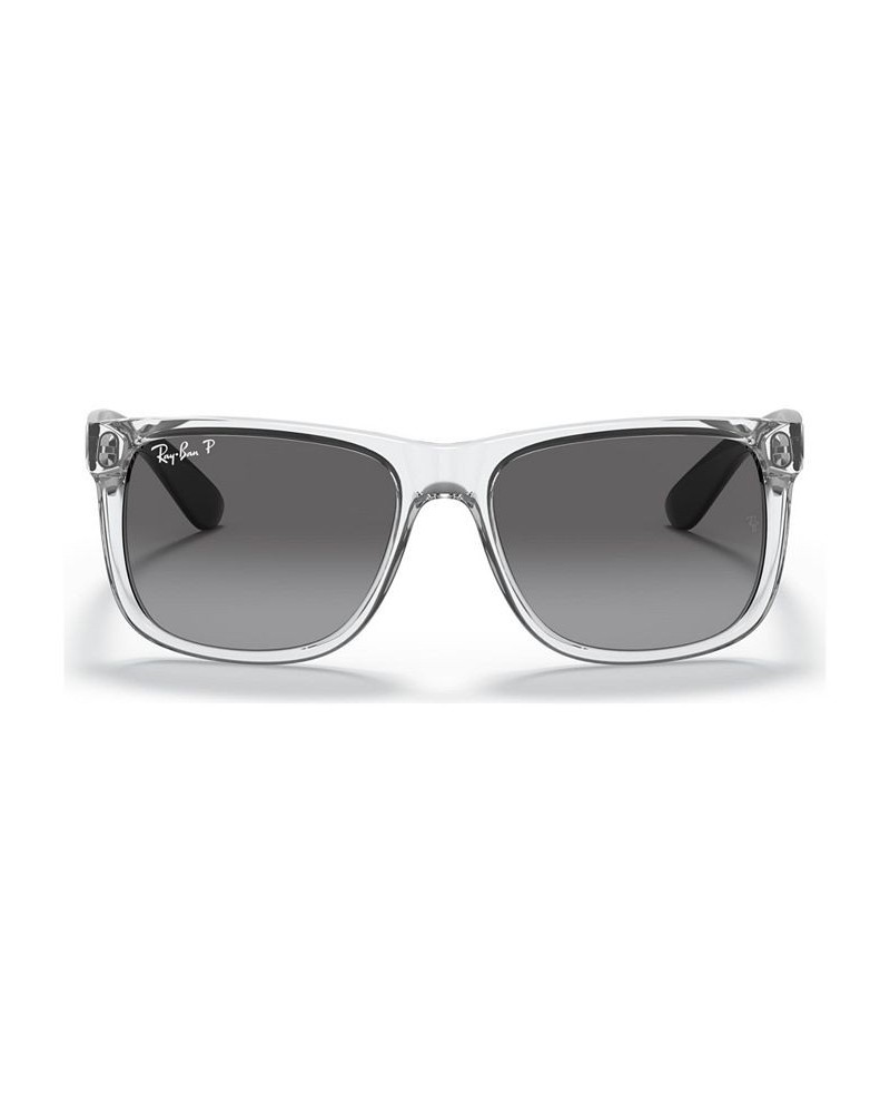Men's Disney Polarized Sunglasses RB4165 JUSTIN TRANSPARENT/GREY GRADIENT POLAR $64.40 Mens