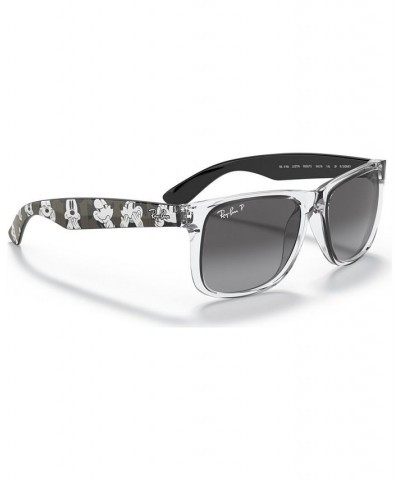 Men's Disney Polarized Sunglasses RB4165 JUSTIN TRANSPARENT/GREY GRADIENT POLAR $64.40 Mens