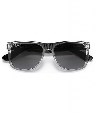 Men's Disney Polarized Sunglasses RB4165 JUSTIN TRANSPARENT/GREY GRADIENT POLAR $64.40 Mens