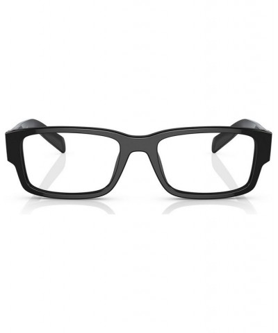 Men's Rectangle Eyeglasses PR 07ZV53-O Baltic Marble $81.00 Mens