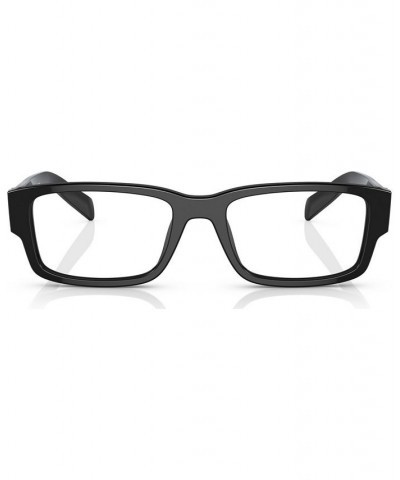 Men's Rectangle Eyeglasses PR 07ZV53-O Baltic Marble $81.00 Mens