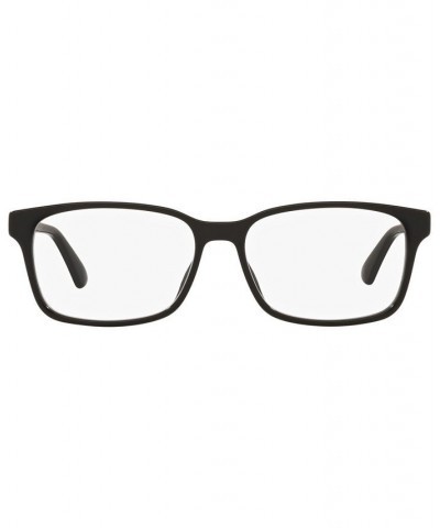 Men's Rectangle Eyeglasses GC001496 Black $100.05 Mens