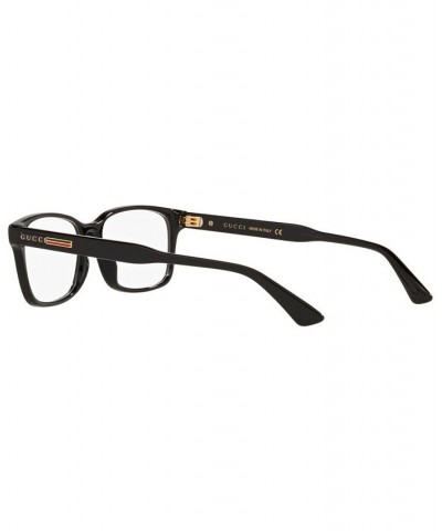 Men's Rectangle Eyeglasses GC001496 Black $100.05 Mens