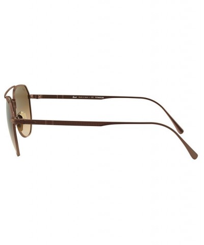 Unisex Sunglasses BRONZE/CLEAR GRADIENT BROWN $101.40 Unisex