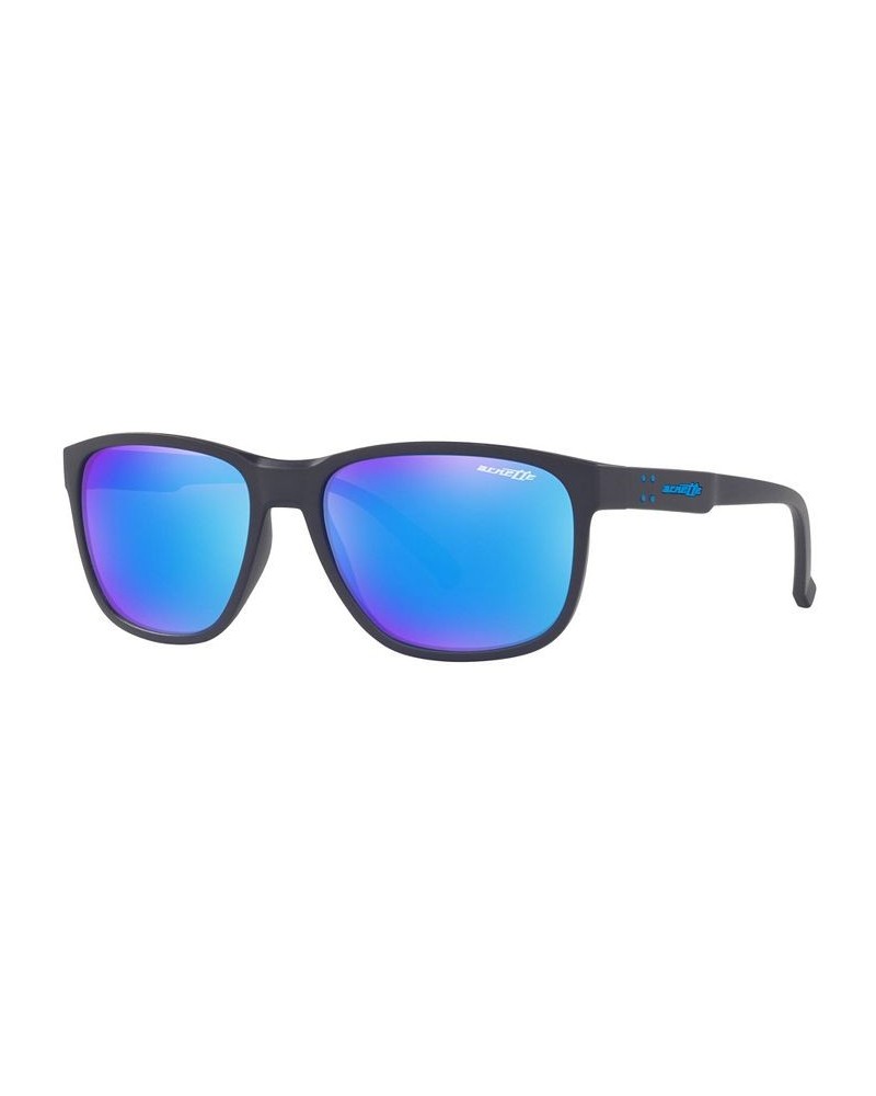Sunglasses AN4257 57 URCA DARK BLUE/GREEN MIRROR LIGHT BLUE $11.84 Unisex