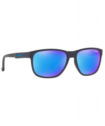 Sunglasses AN4257 57 URCA DARK BLUE/GREEN MIRROR LIGHT BLUE $11.84 Unisex