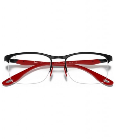 Scuderia Ferrari RX8416M Men's Square Eyeglasses Matte Red $32.48 Mens