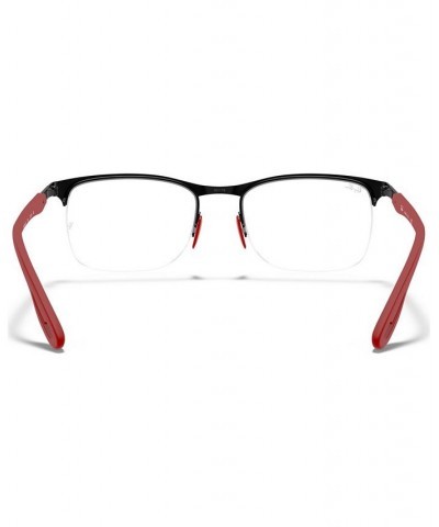 Scuderia Ferrari RX8416M Men's Square Eyeglasses Matte Red $32.48 Mens