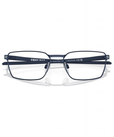 Men's Rectangle Eyeglasses OX5073-0455 Matte Midnight $27.80 Mens