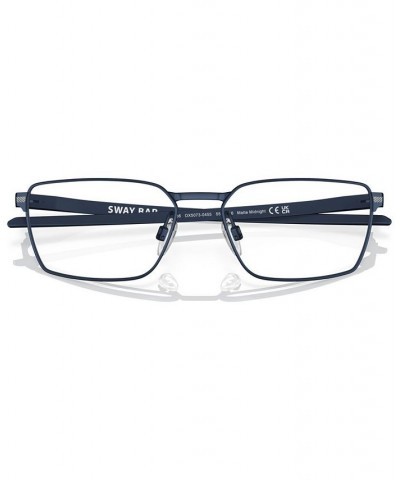 Men's Rectangle Eyeglasses OX5073-0455 Matte Midnight $27.80 Mens