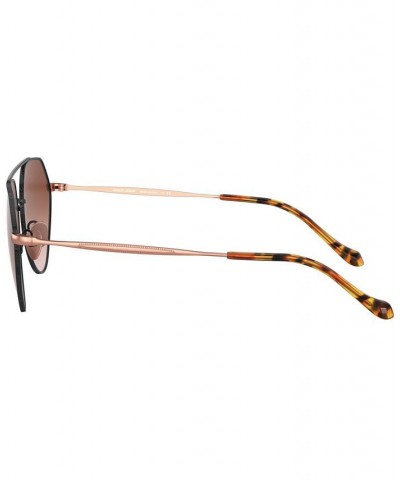 Sunglasses 0AR6111 MATTE BLACK/BROWN GRADIENT $48.72 Unisex