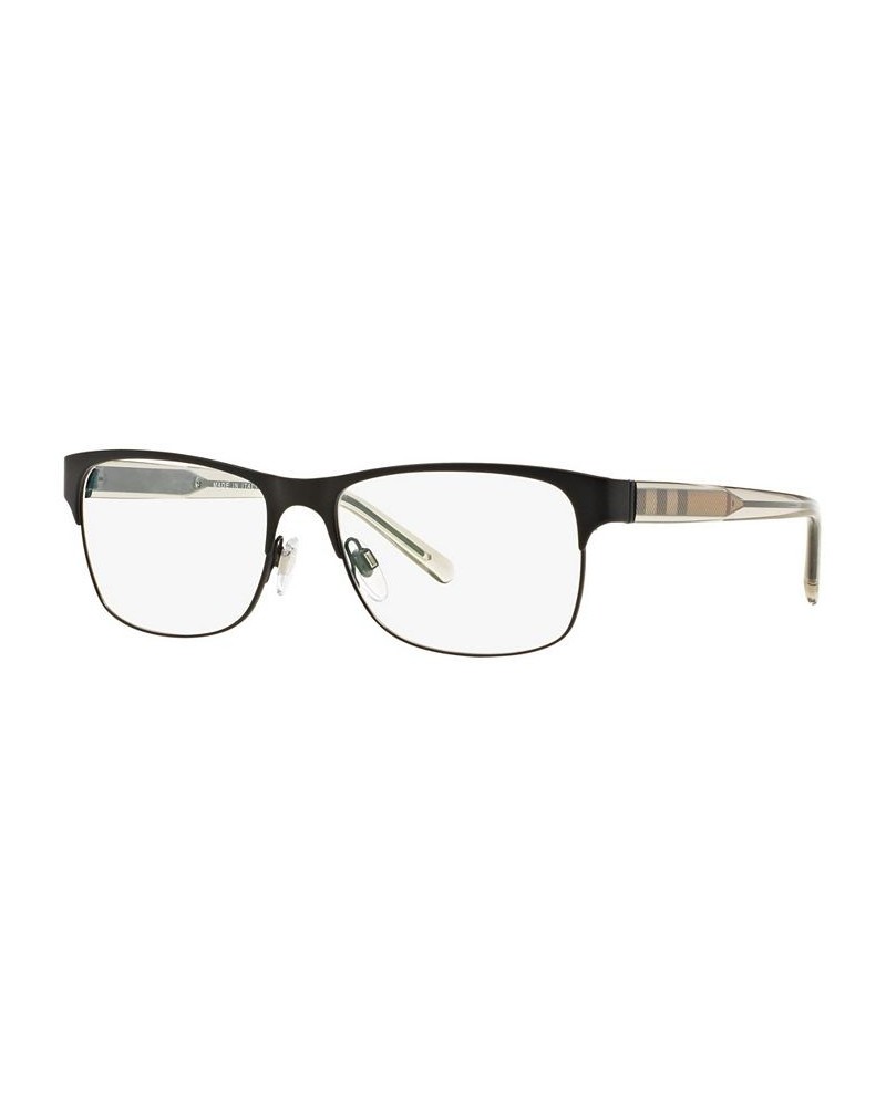 BE1289 Men's Rectangle Eyeglasses Matte Blk $25.20 Mens