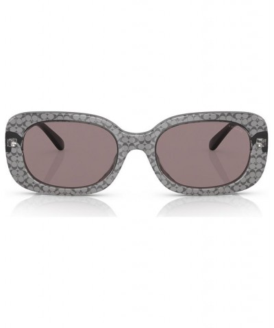 Women's Sunglasses HC8358U54-X Gray Transparent $36.60 Womens