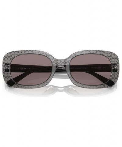 Women's Sunglasses HC8358U54-X Gray Transparent $36.60 Womens