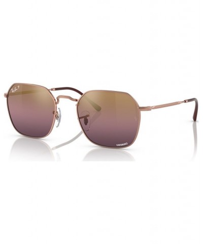 Unisex Polarized Sunglasses RB369453-ZP Rose Gold-Tone $59.52 Unisex