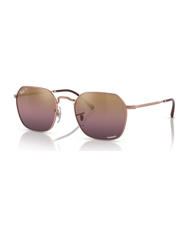 Unisex Polarized Sunglasses RB369453-ZP Rose Gold-Tone $59.52 Unisex