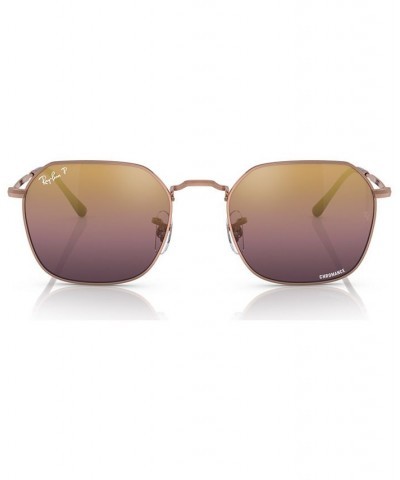 Unisex Polarized Sunglasses RB369453-ZP Rose Gold-Tone $59.52 Unisex