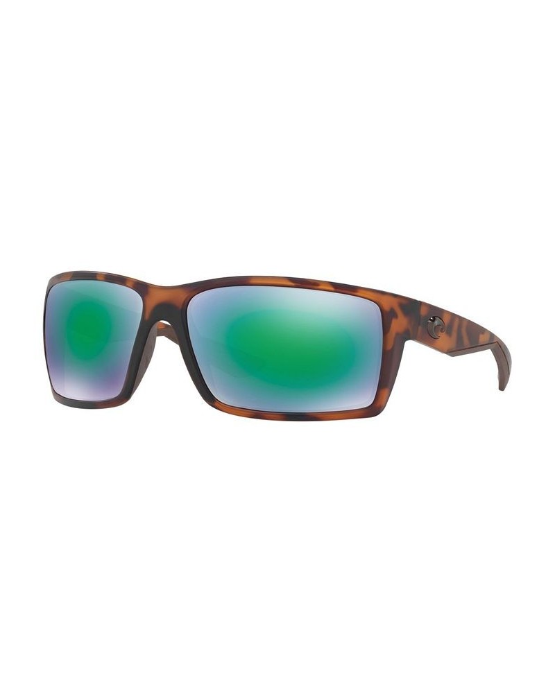 Polarized Sunglasses REEFTON 64 TORTOISE MATTE/ GREEN MIRROR POLAR $76.44 Unisex