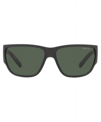 Men's Sunglasses AN4280 63 GREY MATTE/DARK GREEN $16.80 Mens