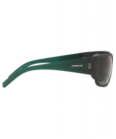 Men's Sunglasses AN4280 63 GREY MATTE/DARK GREEN $16.80 Mens