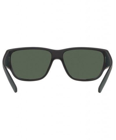 Men's Sunglasses AN4280 63 GREY MATTE/DARK GREEN $16.80 Mens