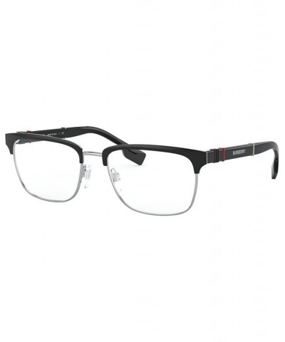 BE1348 Men's Rectangle Eyeglasses Black $84.97 Mens