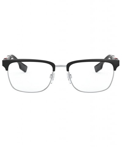 BE1348 Men's Rectangle Eyeglasses Black $84.97 Mens