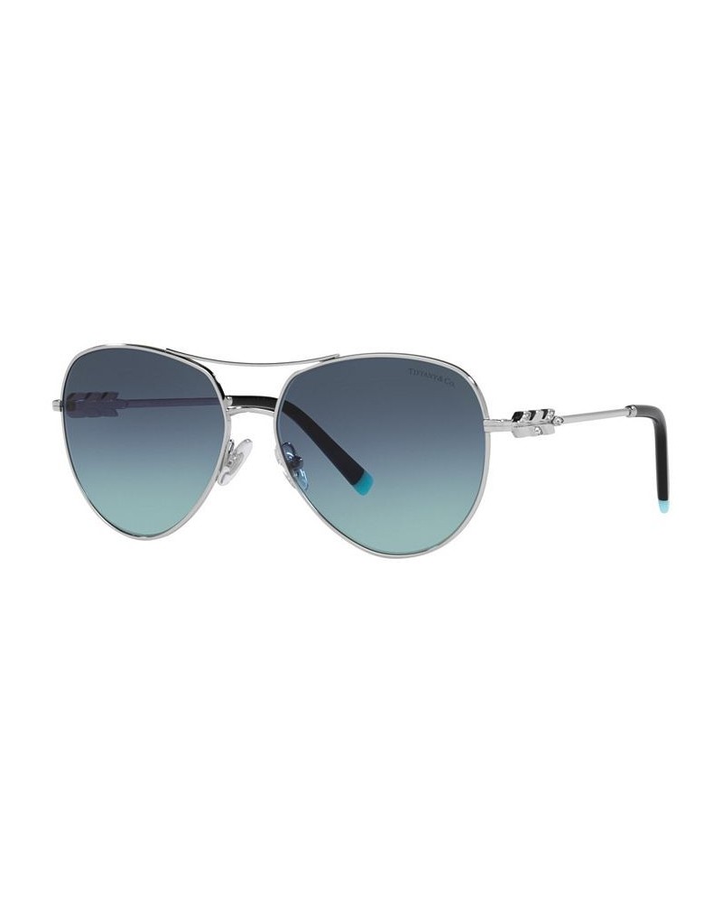 Women's Sunglasses TF3083B 59 Pale Gold-Tone $52.68 Womens