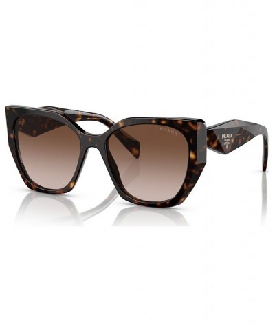 Women's Sunglasses PR 19ZS55-Y Tortoise $85.05 Womens