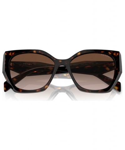 Women's Sunglasses PR 19ZS55-Y Tortoise $85.05 Womens