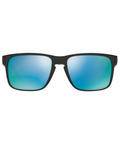 Men's Polarized Holbrook Prizm Sunglasses OO9102 MATTE BLACK PRIZMATIC / PRIZM SAPPHIRE POLARIZED $40.28 Mens