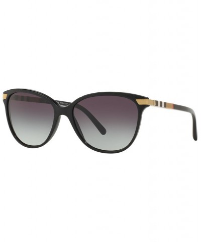 Sunglasses BE4216 BLACK BLACK/GREY GRADIENT $37.52 Unisex