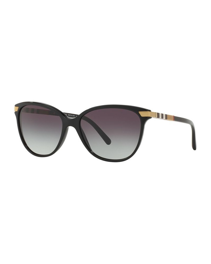 Sunglasses BE4216 BLACK BLACK/GREY GRADIENT $37.52 Unisex