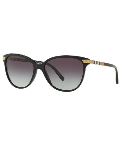 Sunglasses BE4216 BLACK BLACK/GREY GRADIENT $37.52 Unisex