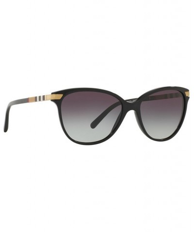 Sunglasses BE4216 BLACK BLACK/GREY GRADIENT $37.52 Unisex